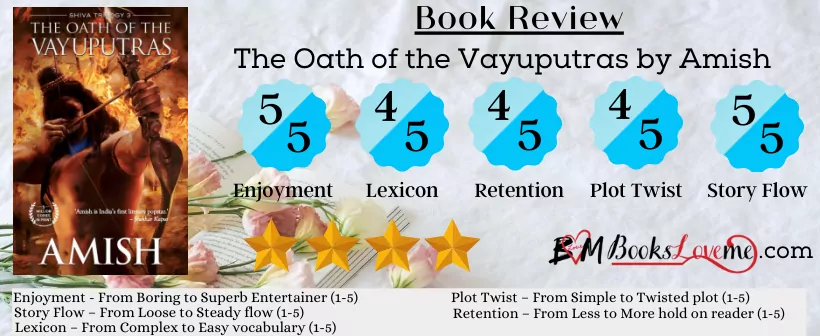 the oath of the vayuputras book review