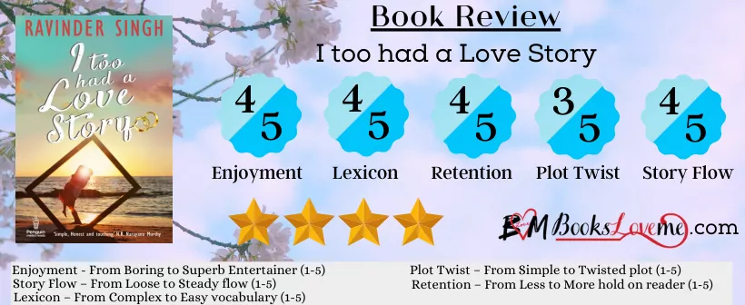 I too had a love story book review