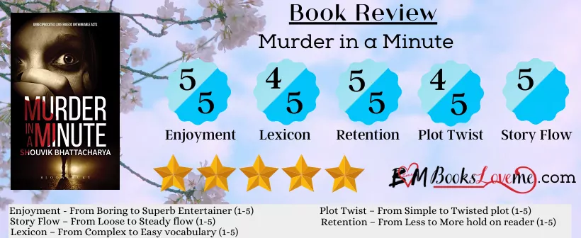 Murder in a minute book review
